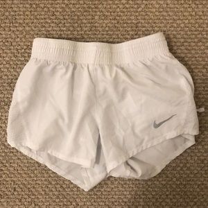 White Nike Shorts